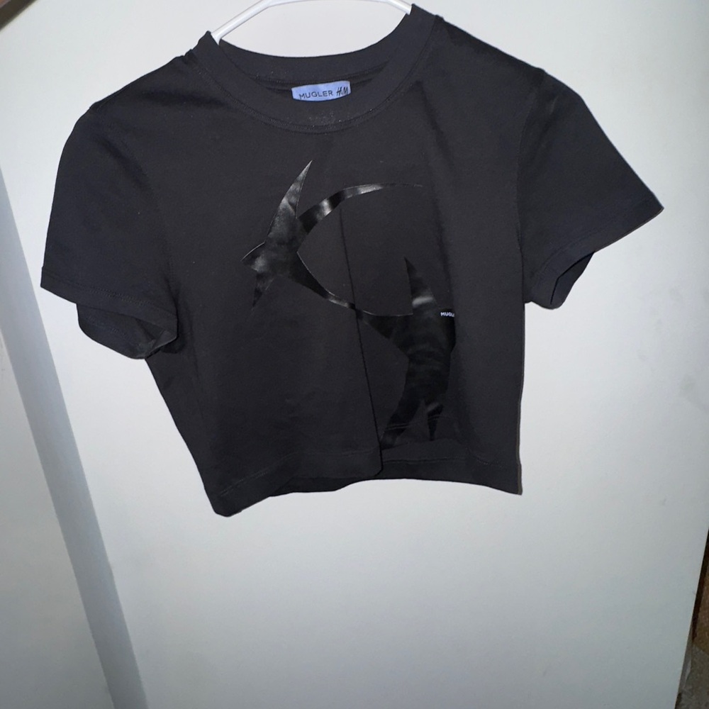 Mugler-H&M Black Top